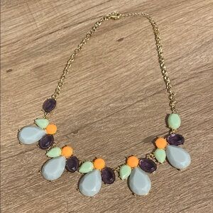 Multicolor Bib Necklace